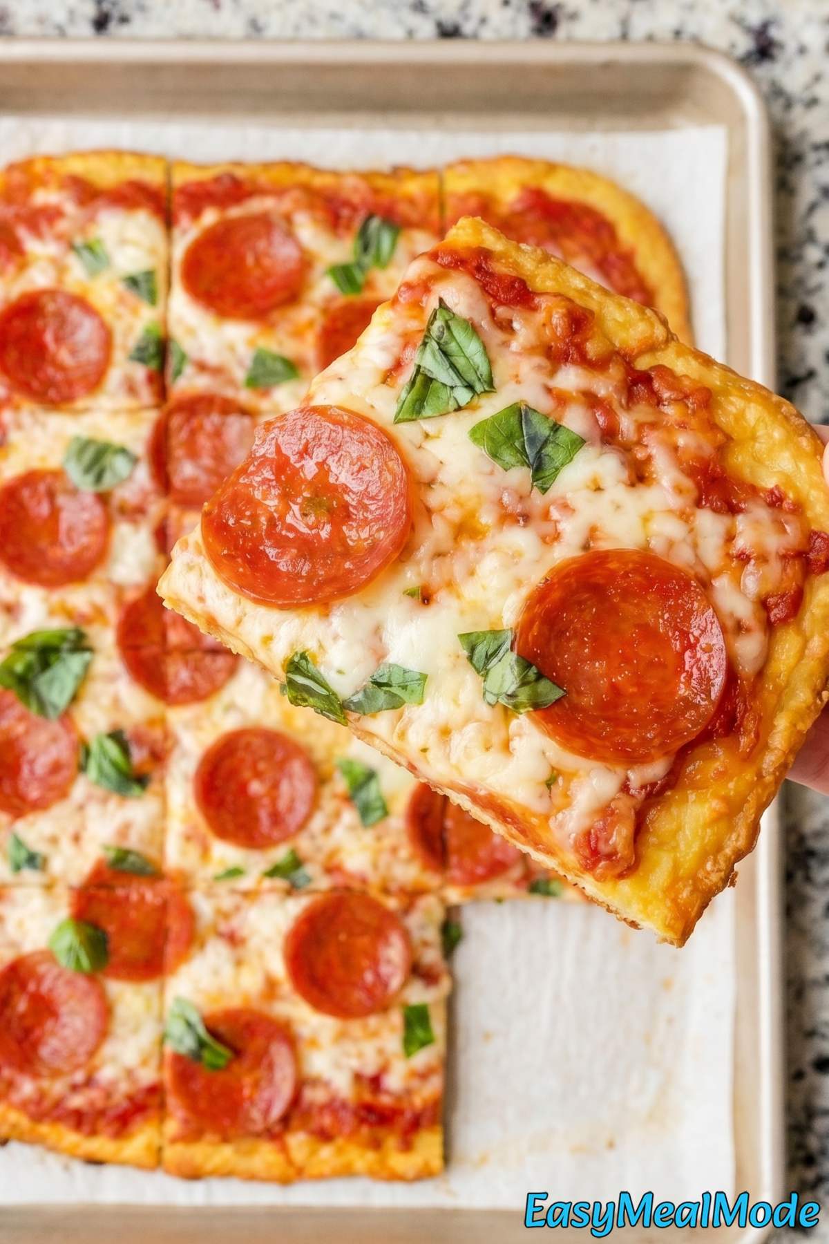 Easy high protein flatbread with cheese