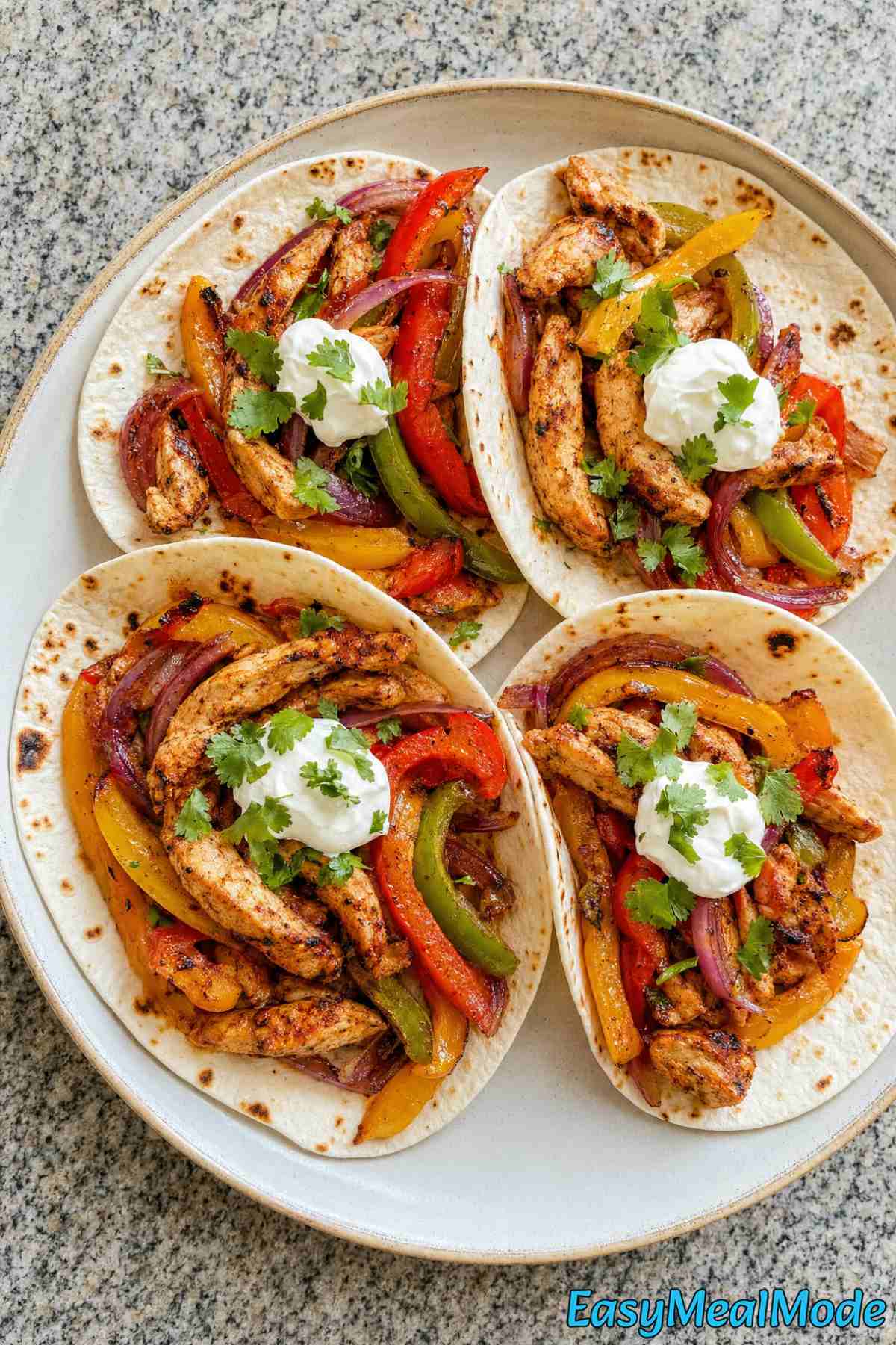 Easy sheet pan chicken fajitas recipe
