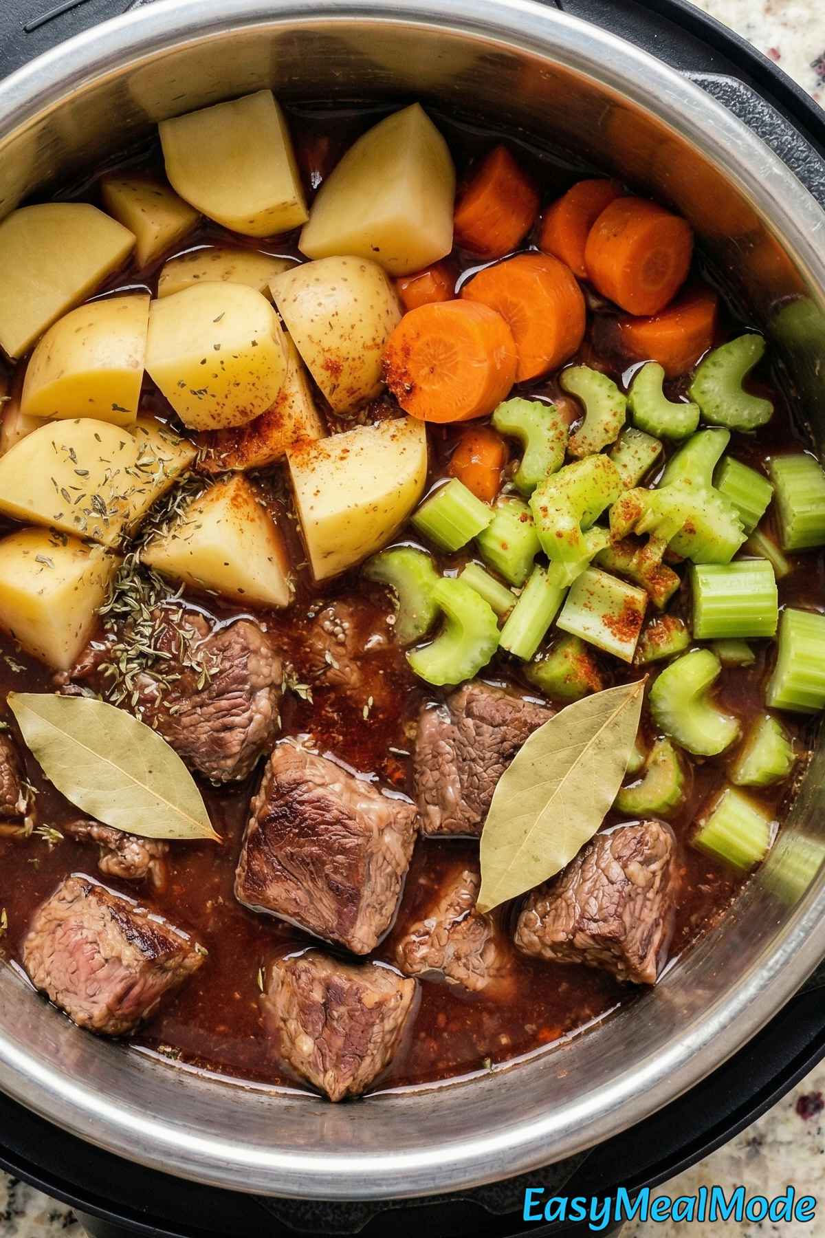 Instant Pot Beef Stew Step 3