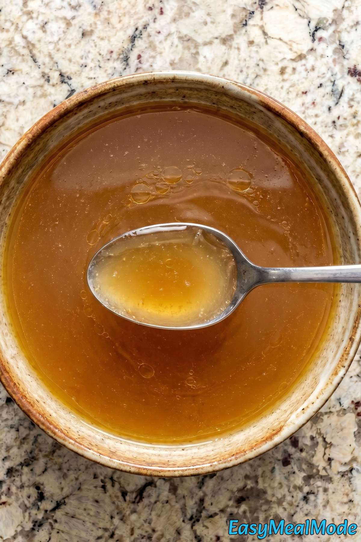 Wholesome Instant Pot bone broth in a pot