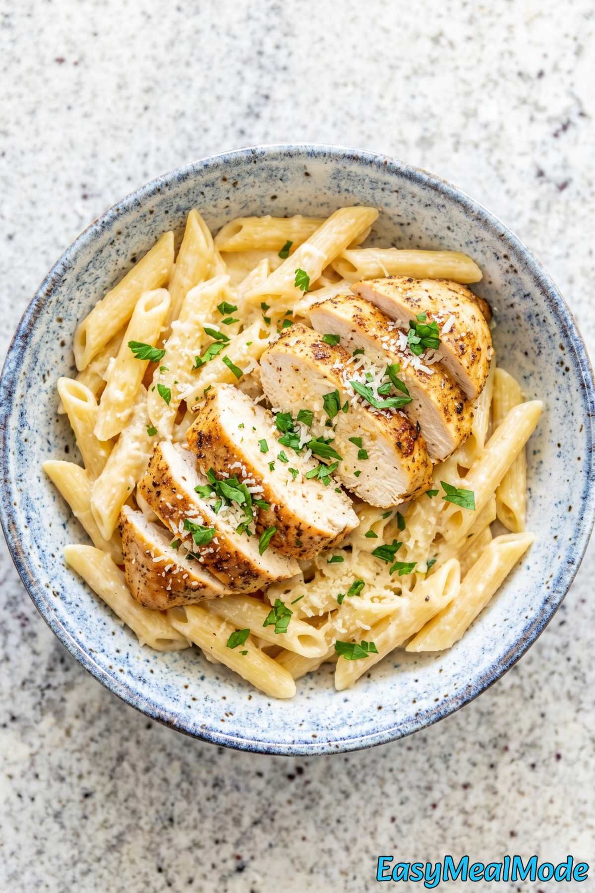 Simple Instant Pot Chicken Alfredo Pasta