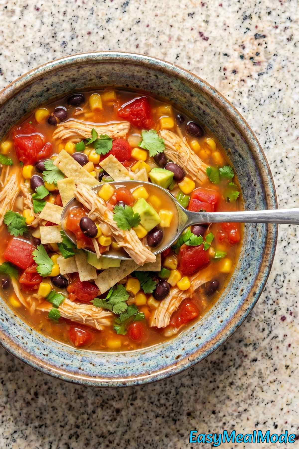 Wholesome Instant Pot Chicken Tortilla Soup