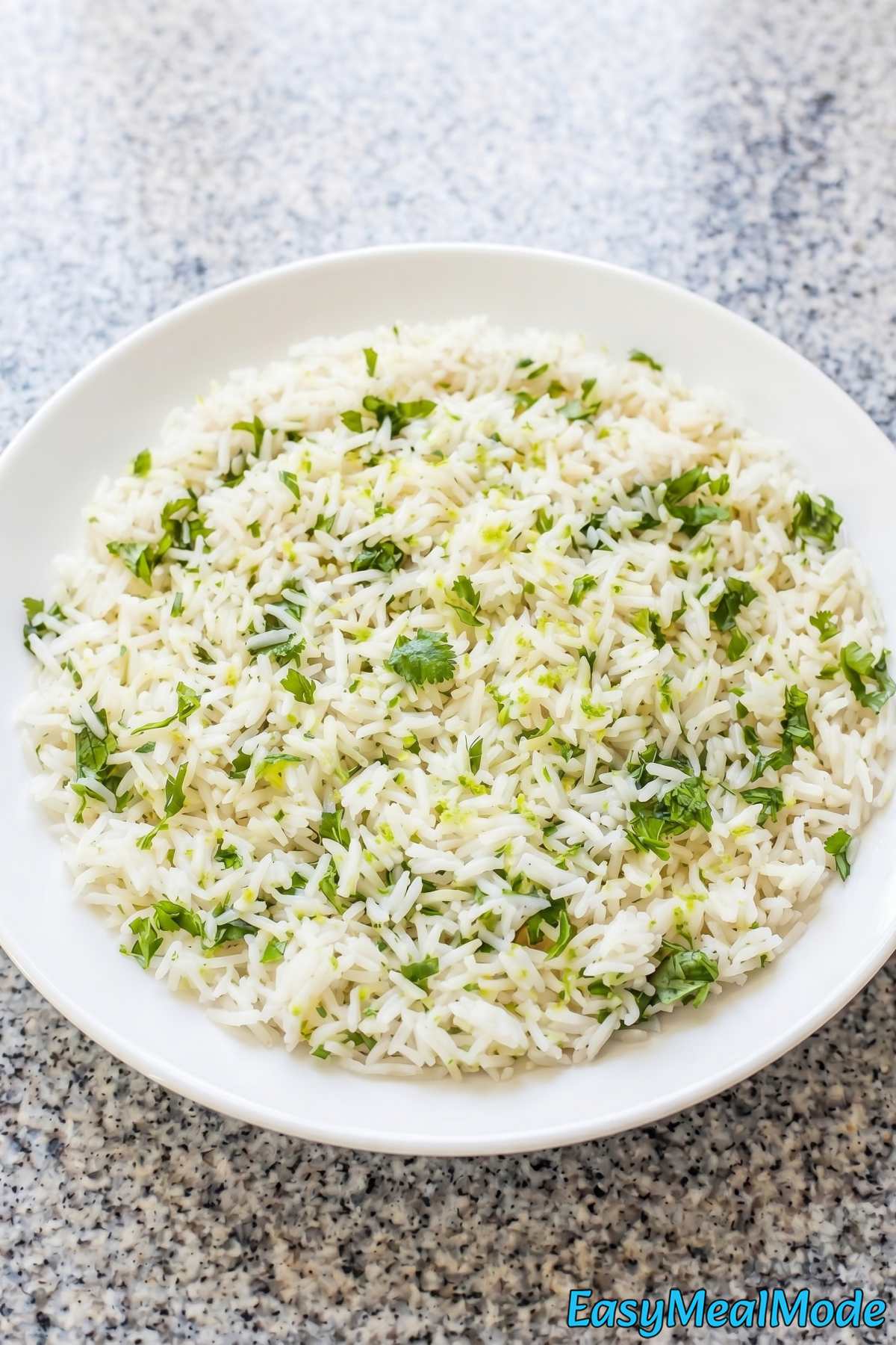 Fresh Instant Pot cilantro lime rice