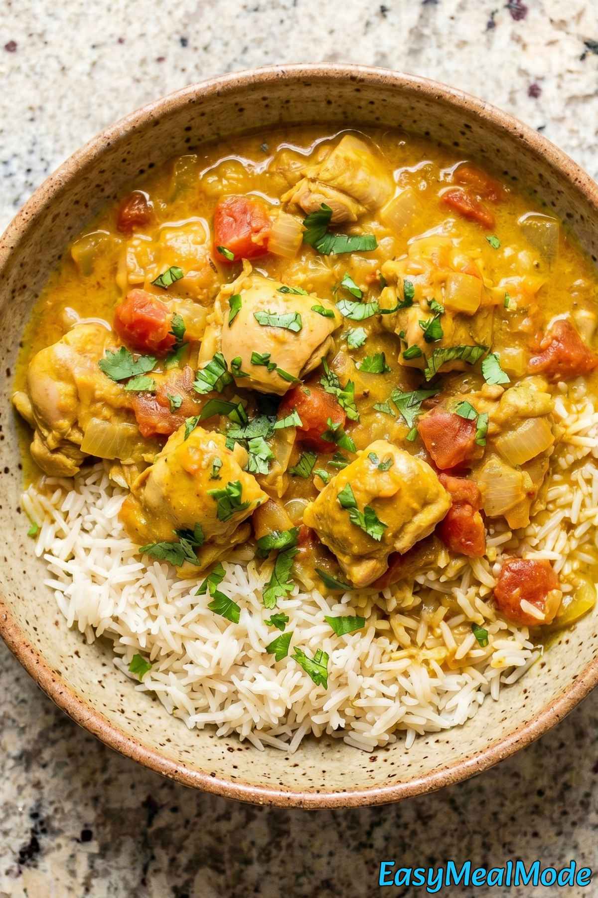 Hearty Instant Pot coconut chicken curry