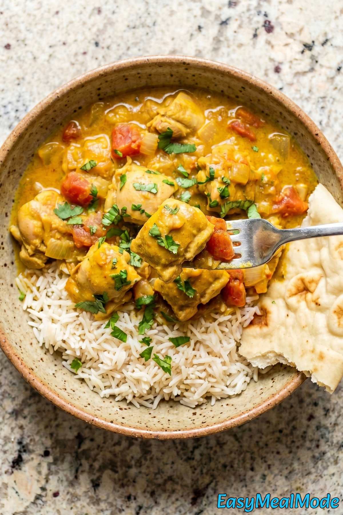 Comforting Instant Pot coconut chicken curry