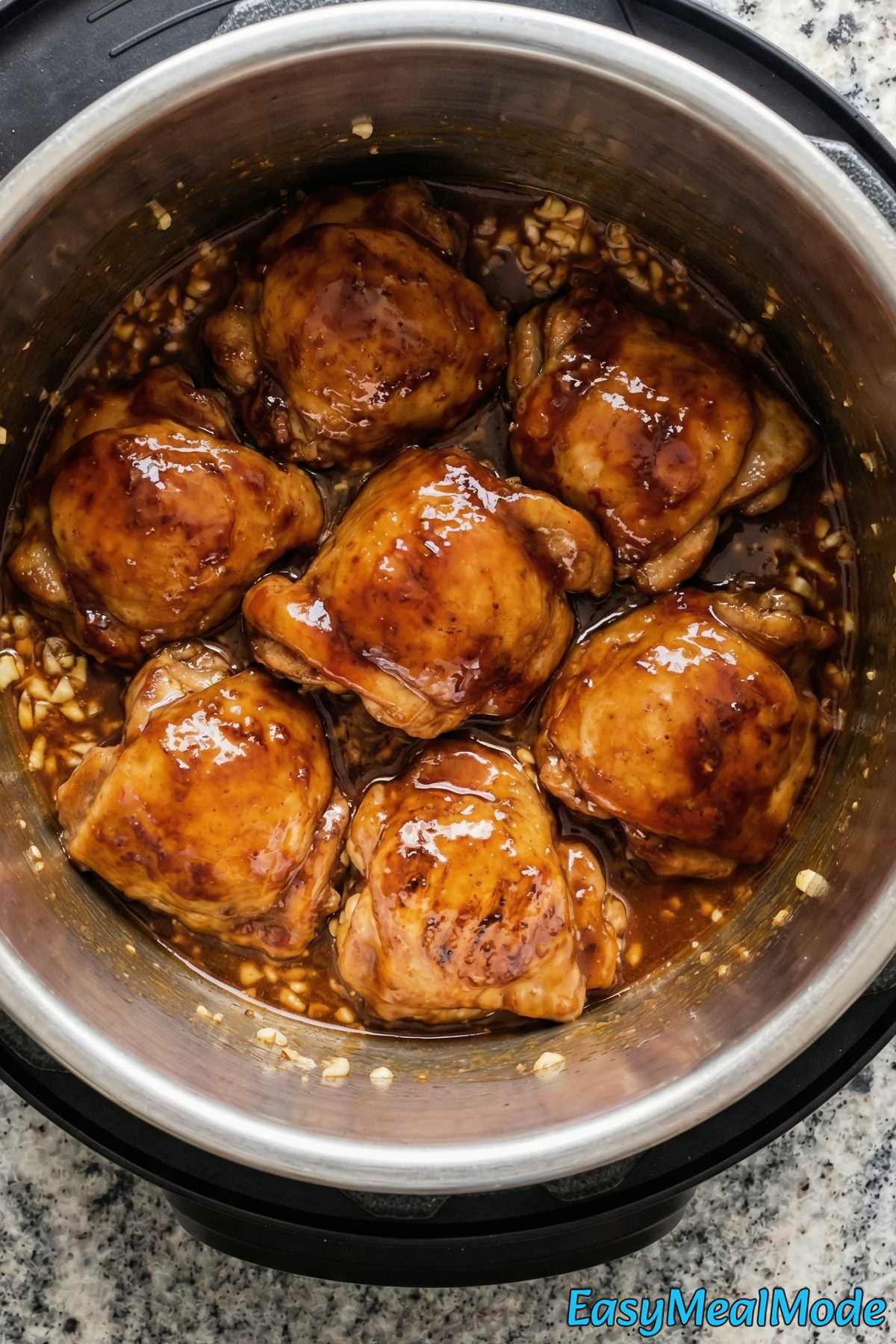 Instant Pot Honey Garlic Chicken Step 2
