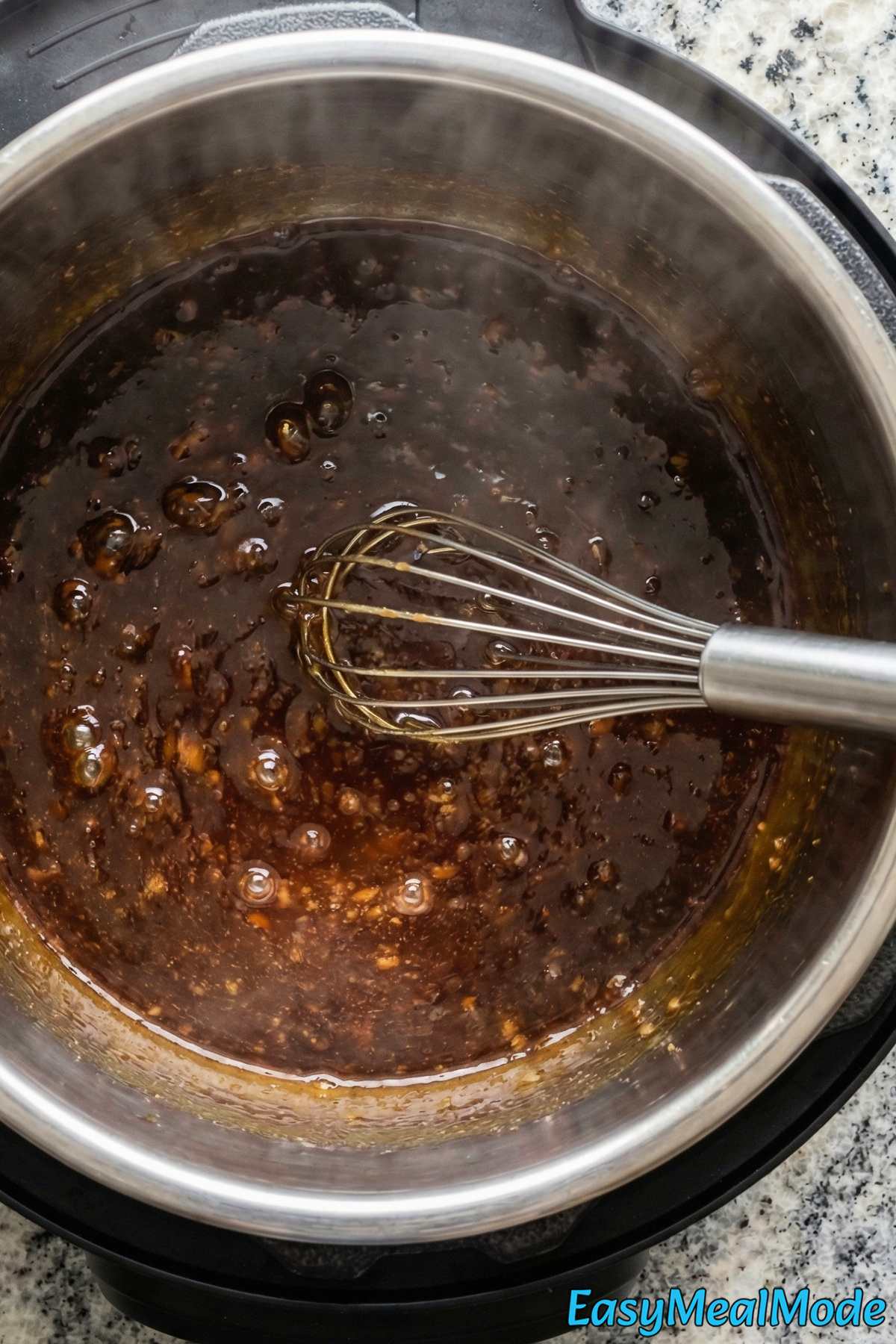 Instant Pot Honey Garlic Chicken Step 4