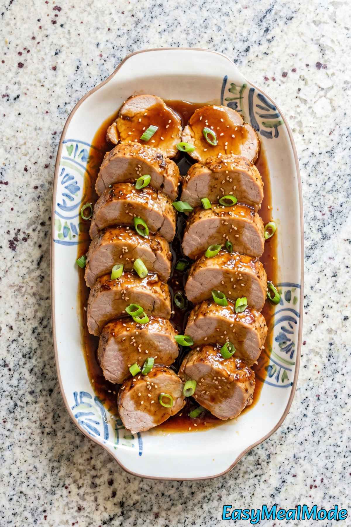 Glazed Instant Pot Honey Garlic Pork Tenderloin