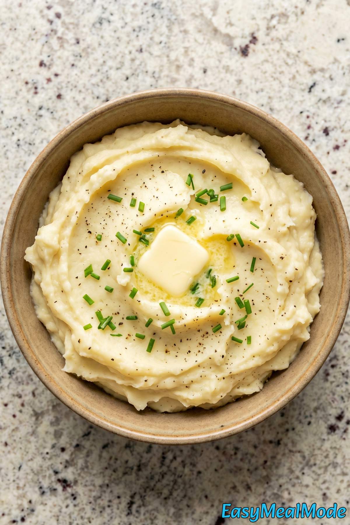 Rich Instant Pot mashed potatoes with herbs