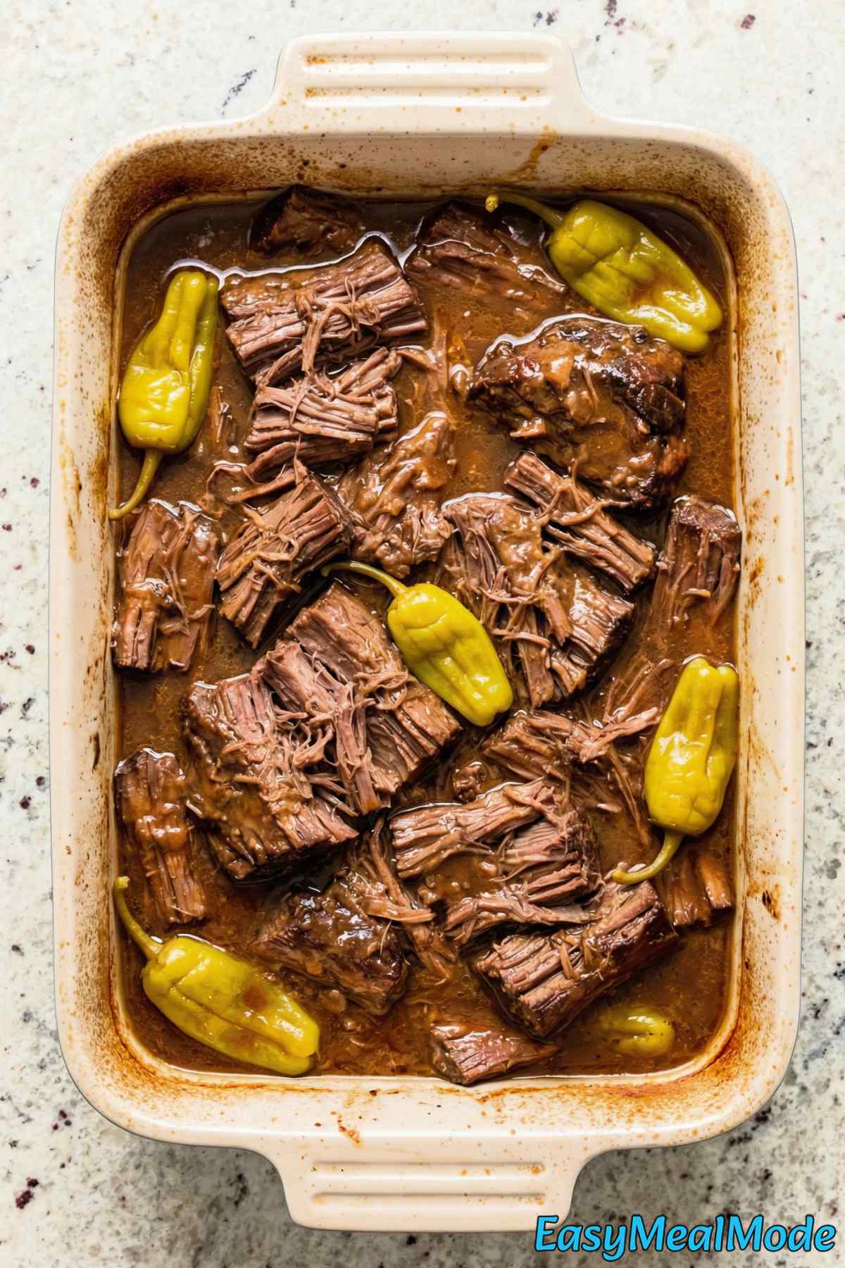 Comforting Instant Pot Mississippi Pot Roast