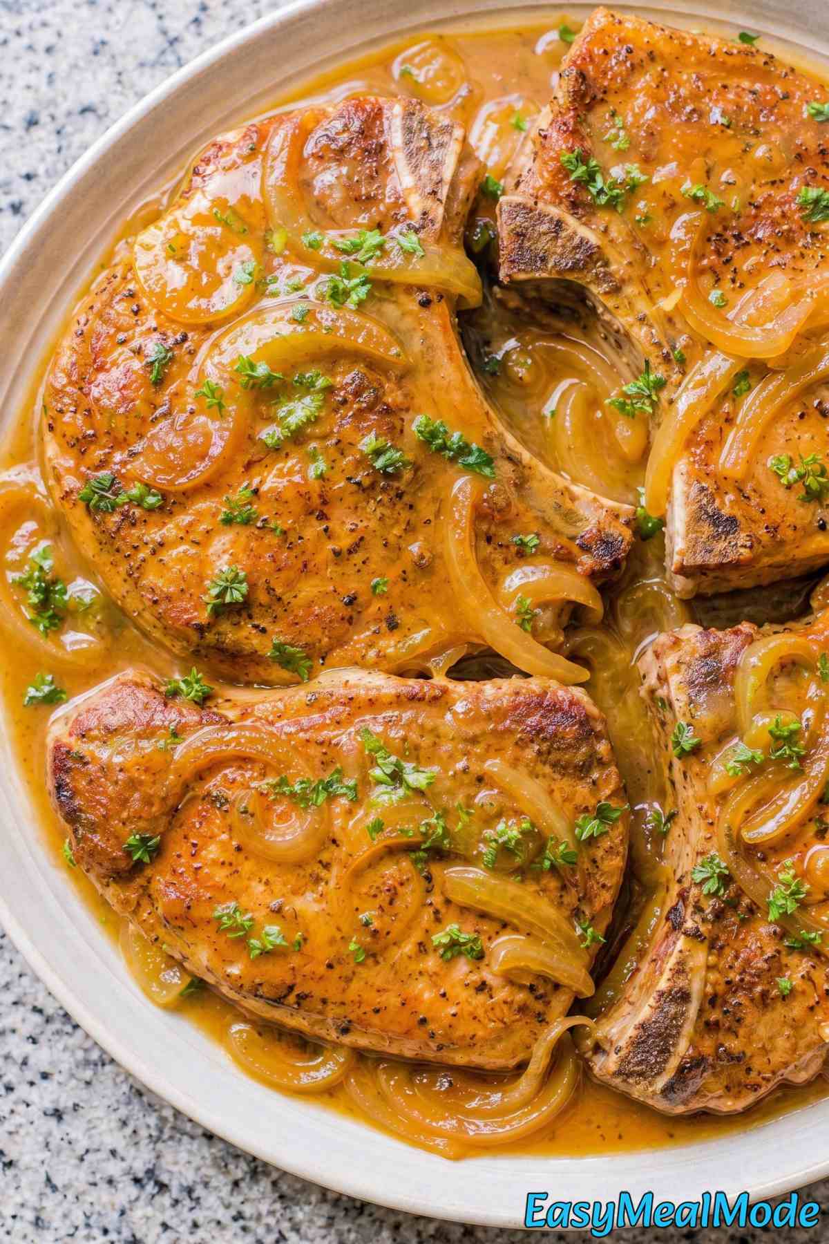 Comforting Instant Pot pork chops recipe