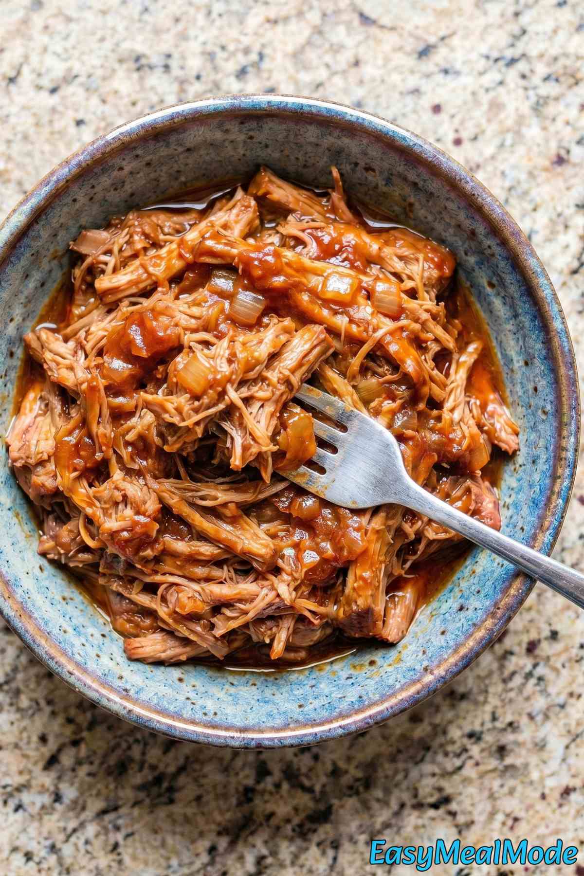 Hearty Instant Pot pulled pork dinner