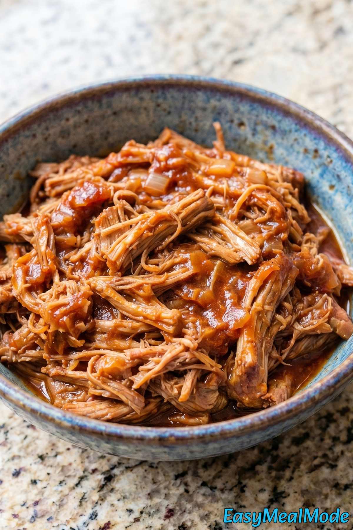 Flavorful Instant Pot pulled pork bowl