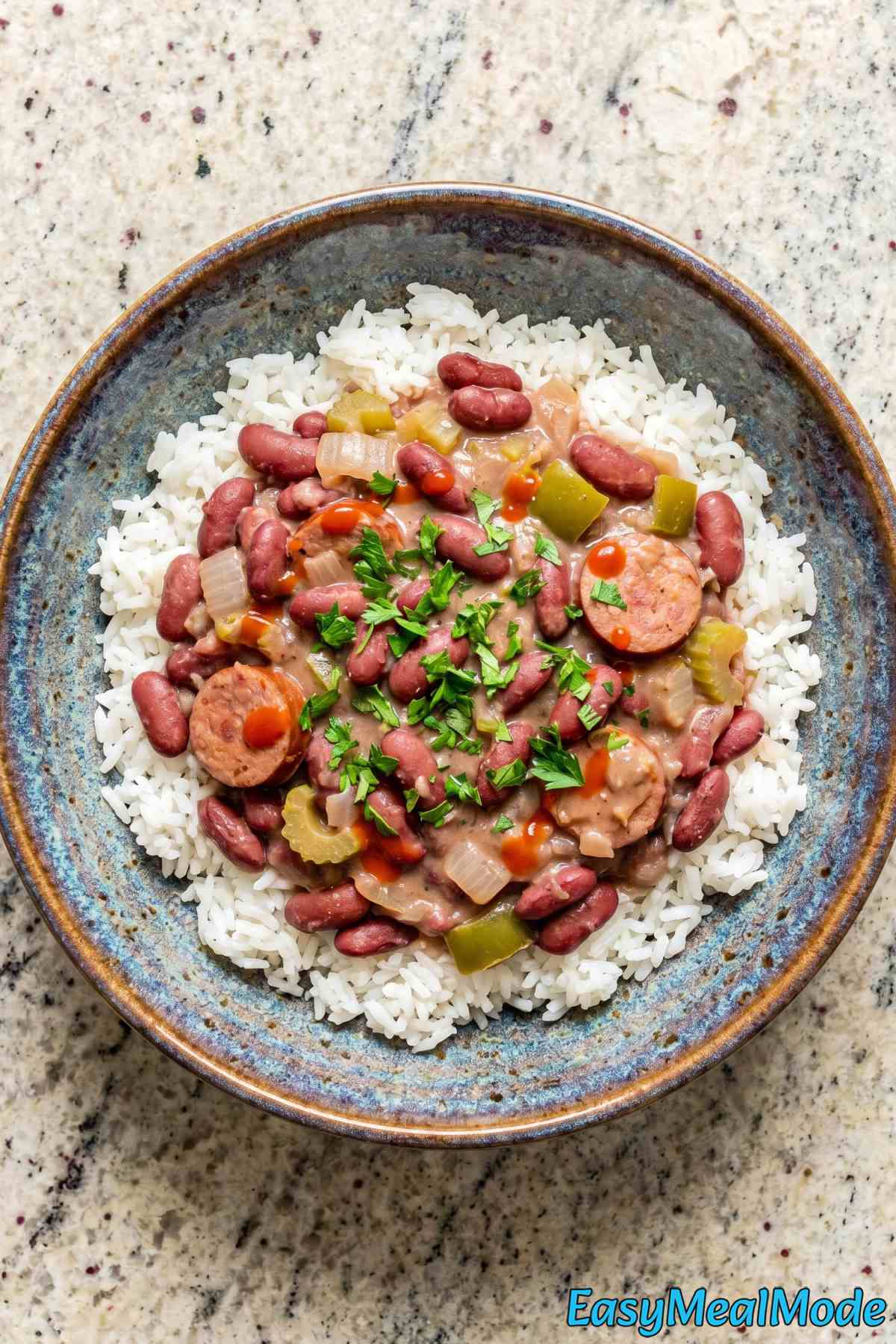 Savory Instant Pot Red Beans & Rice