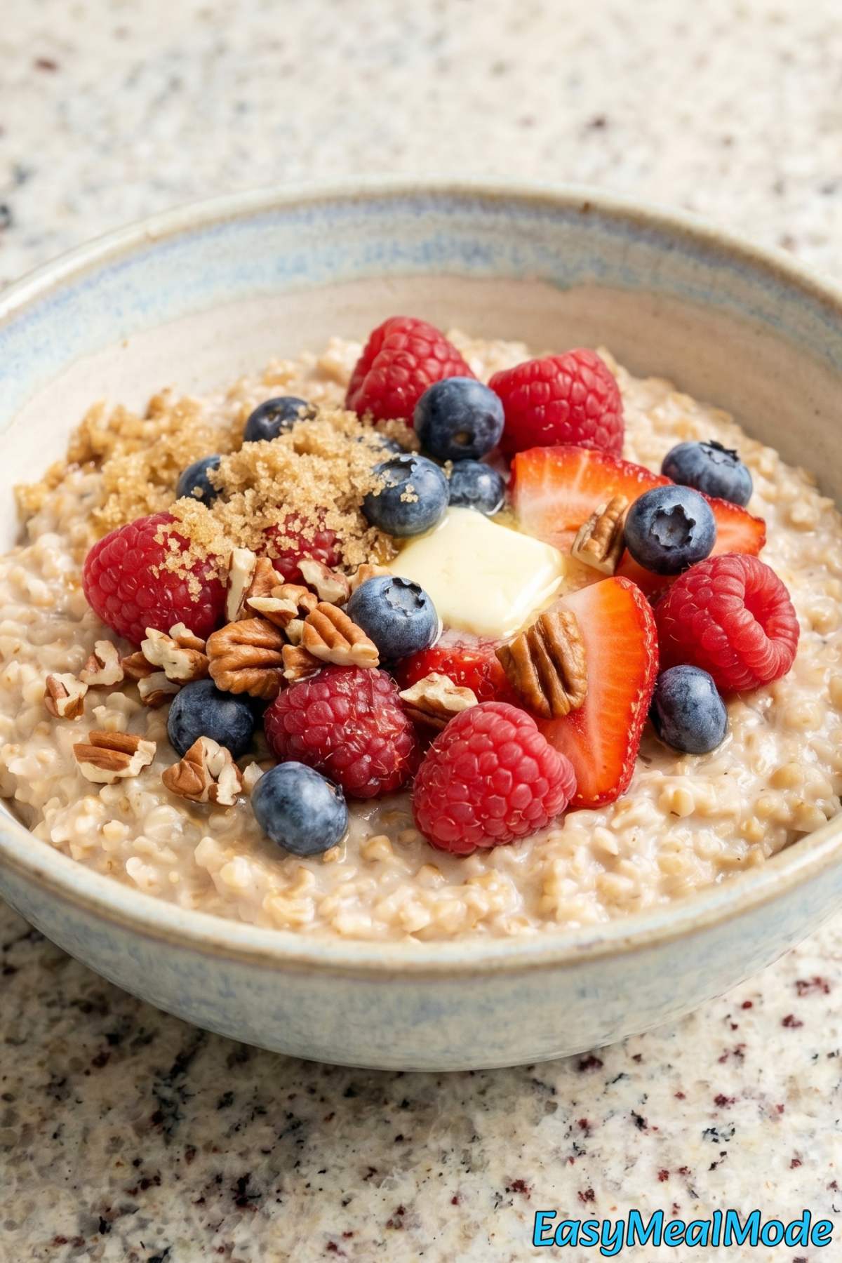 Thick and rich Instant Pot steel cut oats