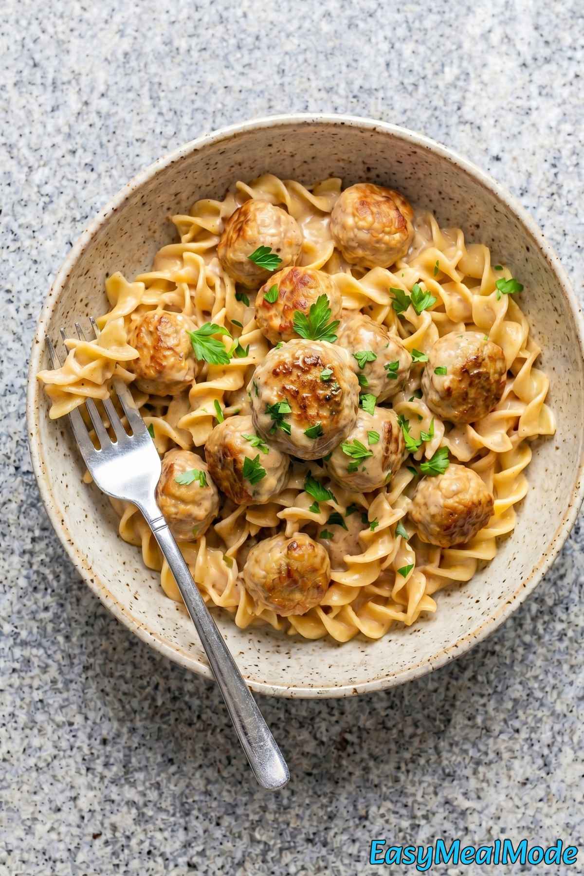 Hearty Instant Pot Swedish meatballs dinner
