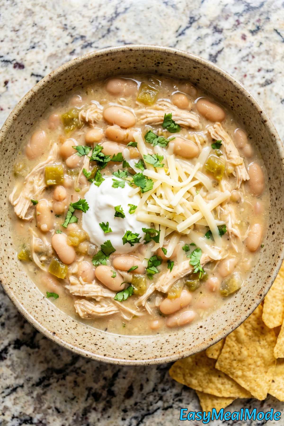 Warm Instant Pot White Chicken Chili