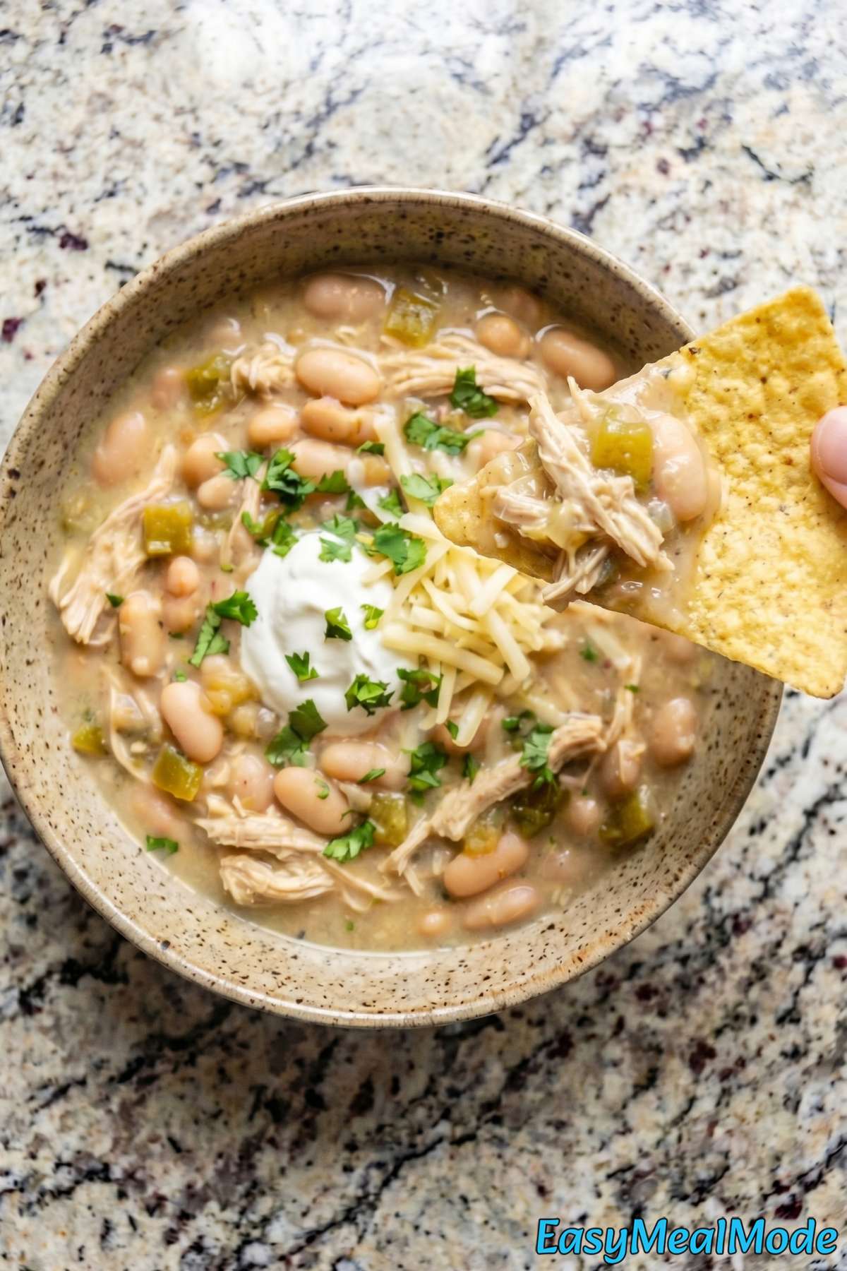 Easy Instant Pot White Chicken Chili