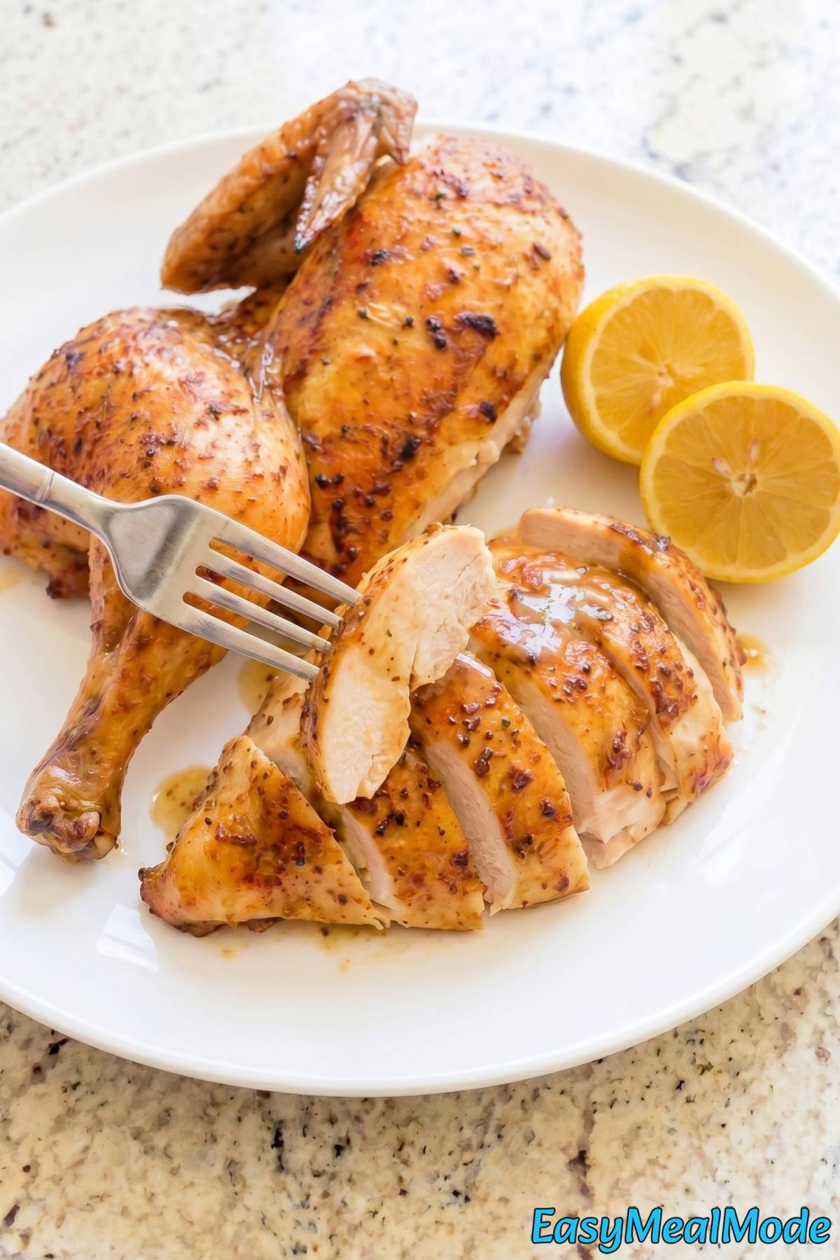 Hearty Instant Pot whole chicken family meal