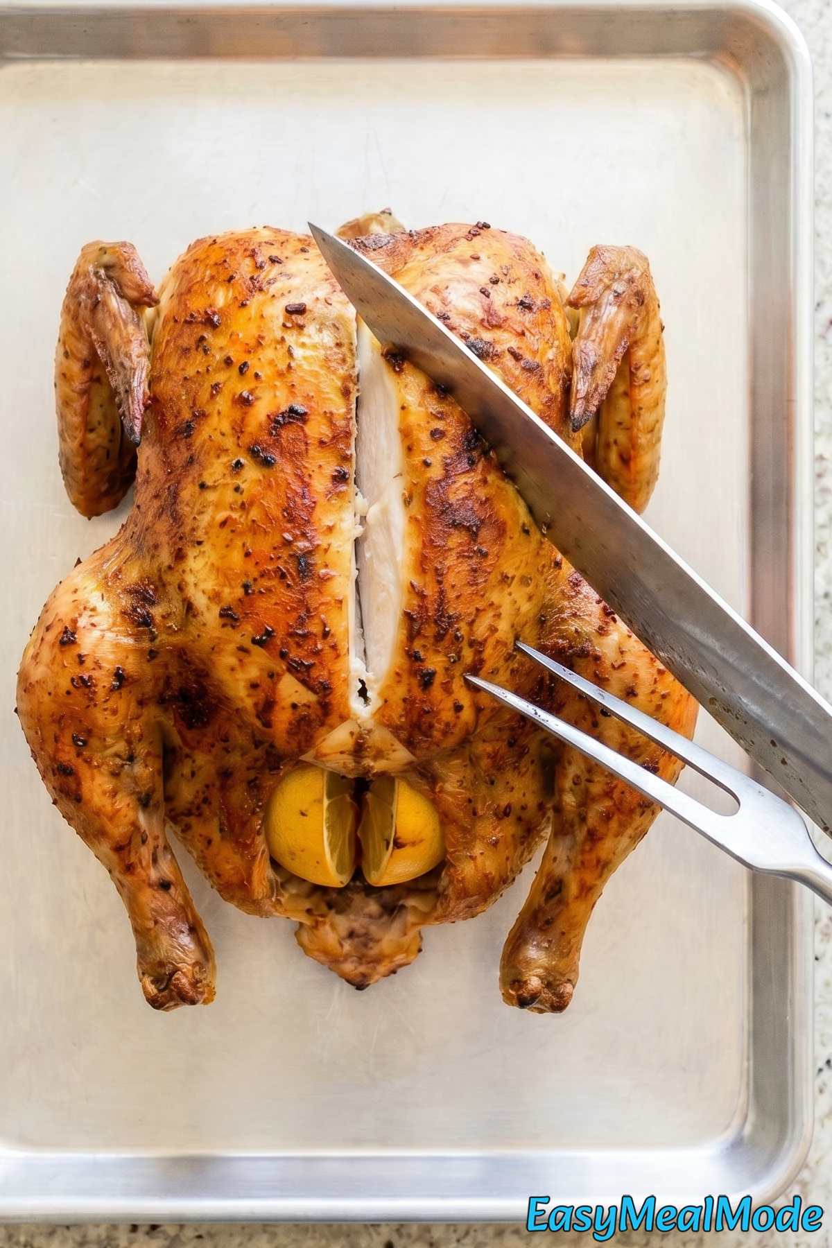 Easy Instant Pot whole chicken perfectly cooked