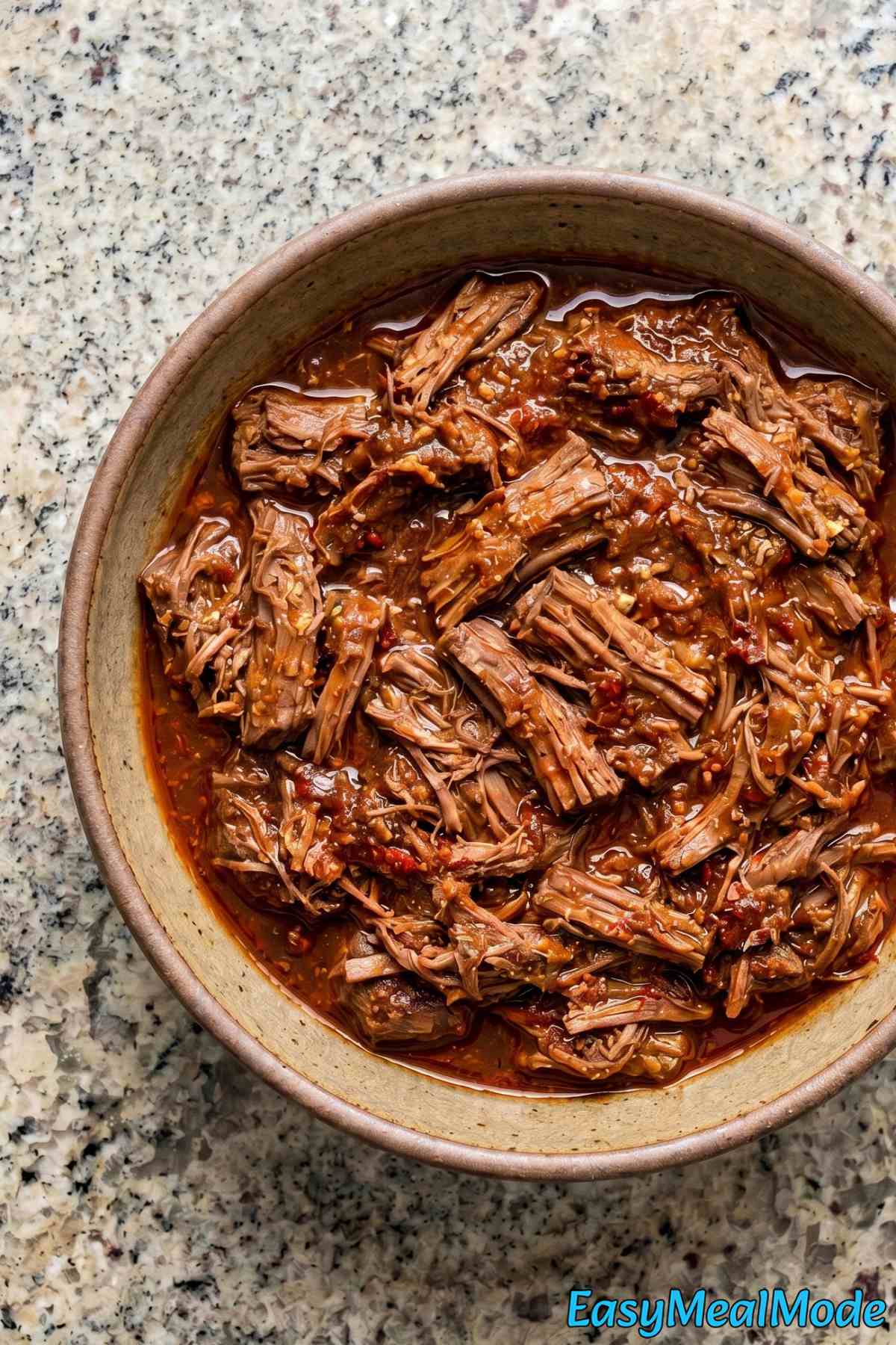 Easy slow cooker barbacoa beef recipe