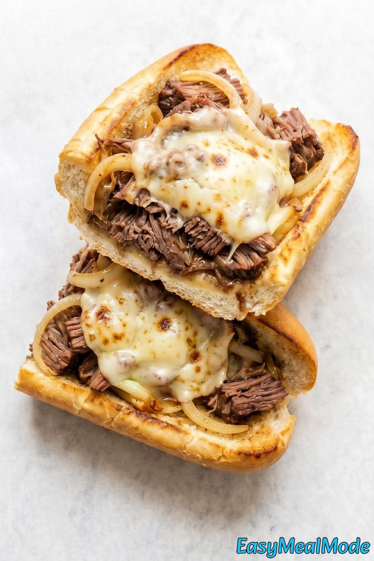 Easy slow cooker French dip sandwiches
