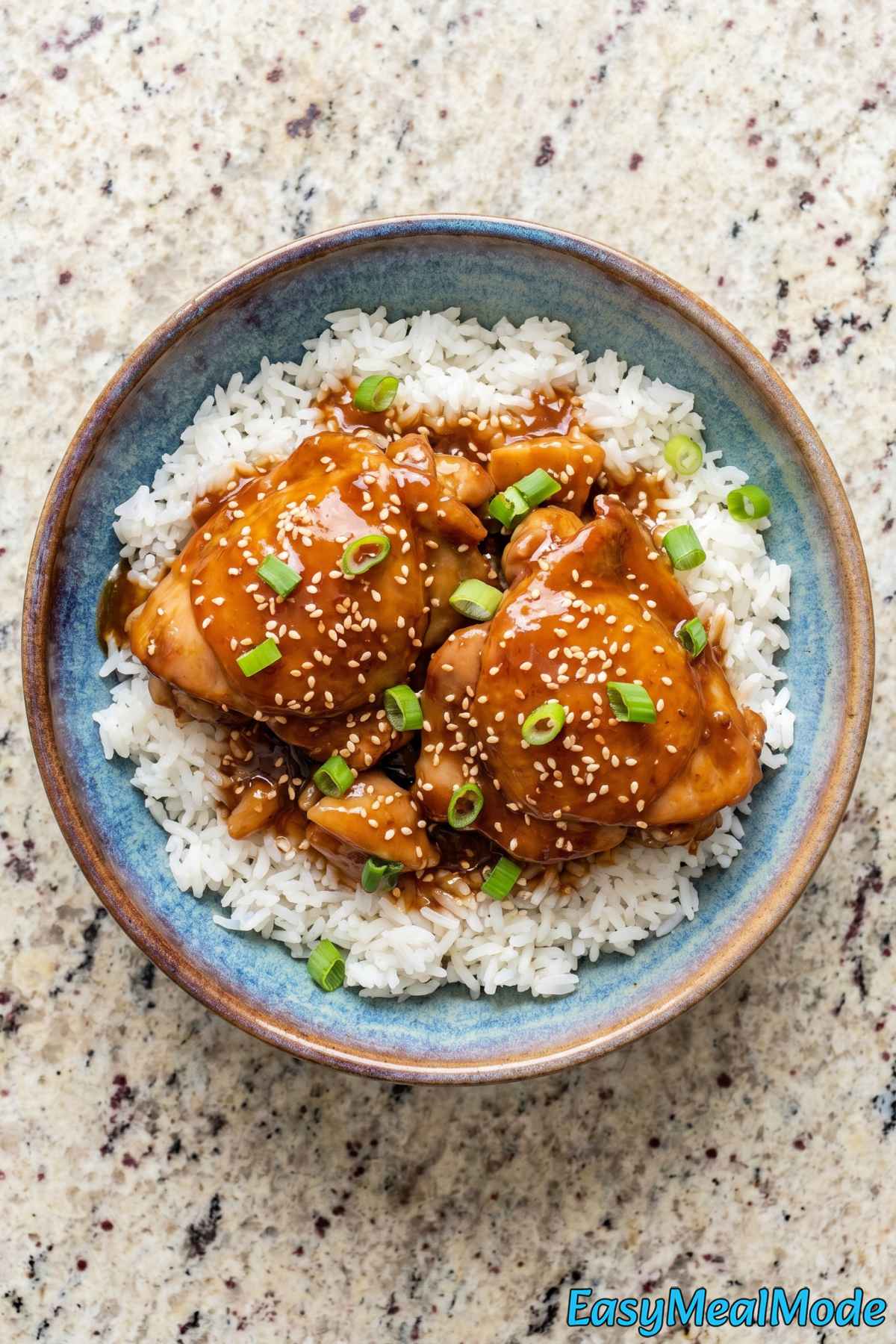 Flavorful slow cooker honey bourbon chicken