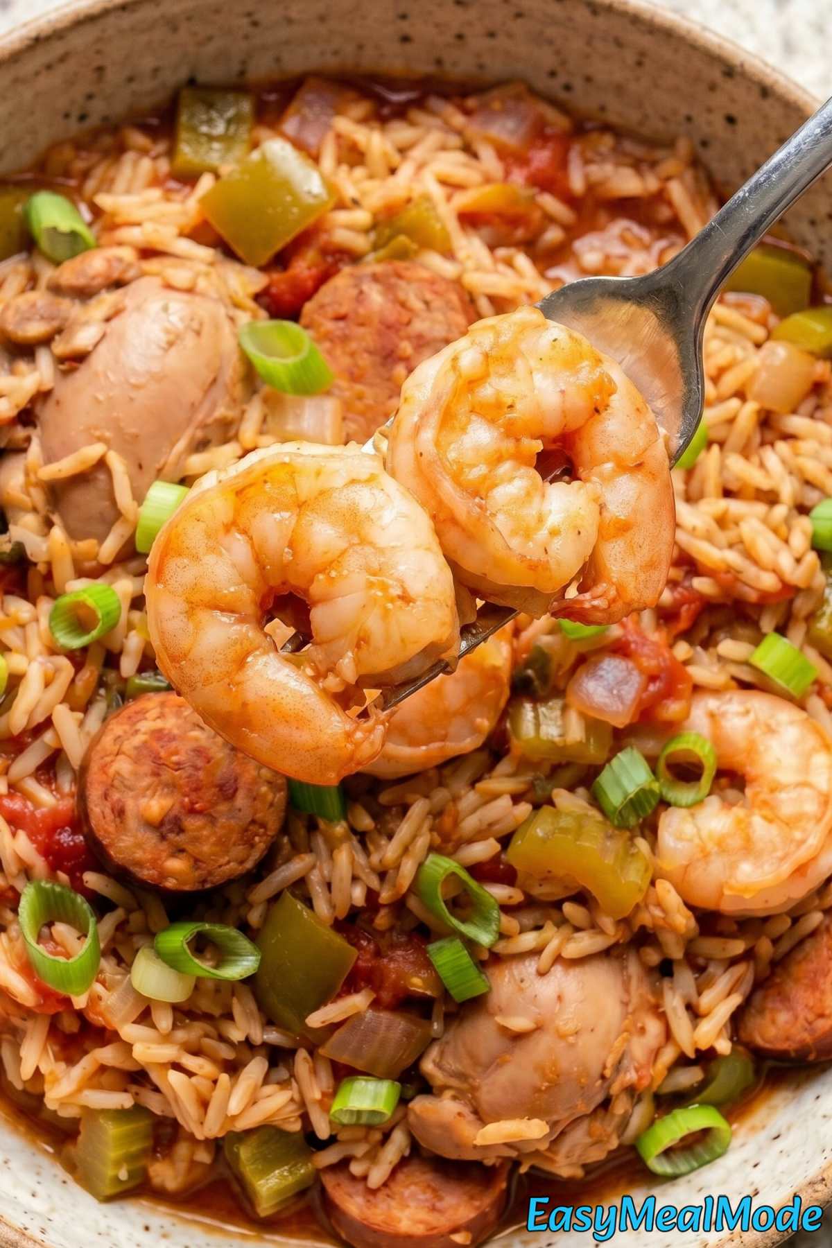 Easy slow cooker jambalaya recipe ready