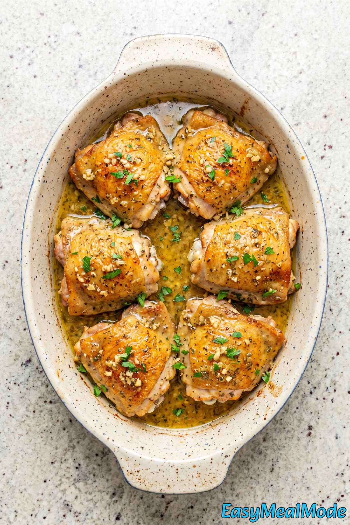 Comforting slow cooker lemon garlic chicken