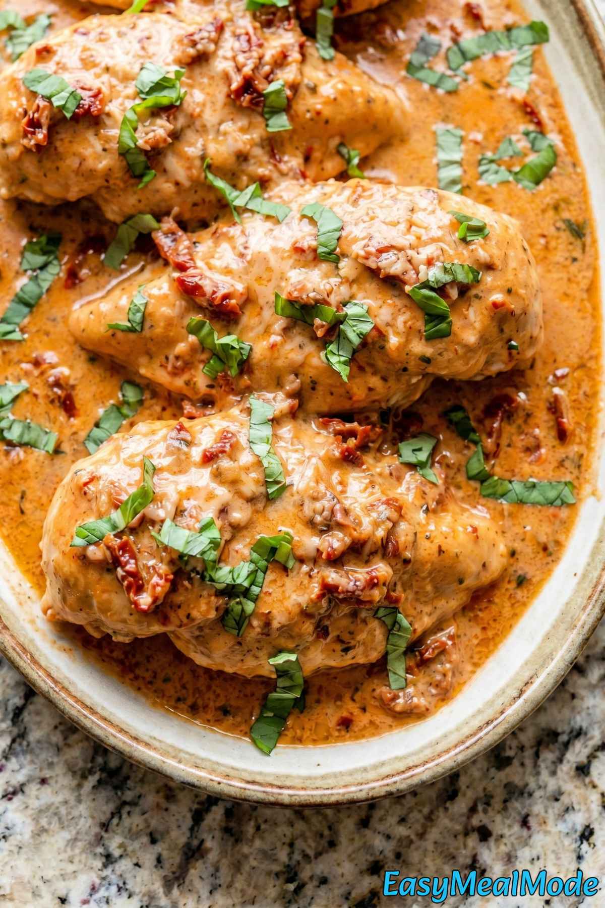 Flavorful slow cooker marry me chicken