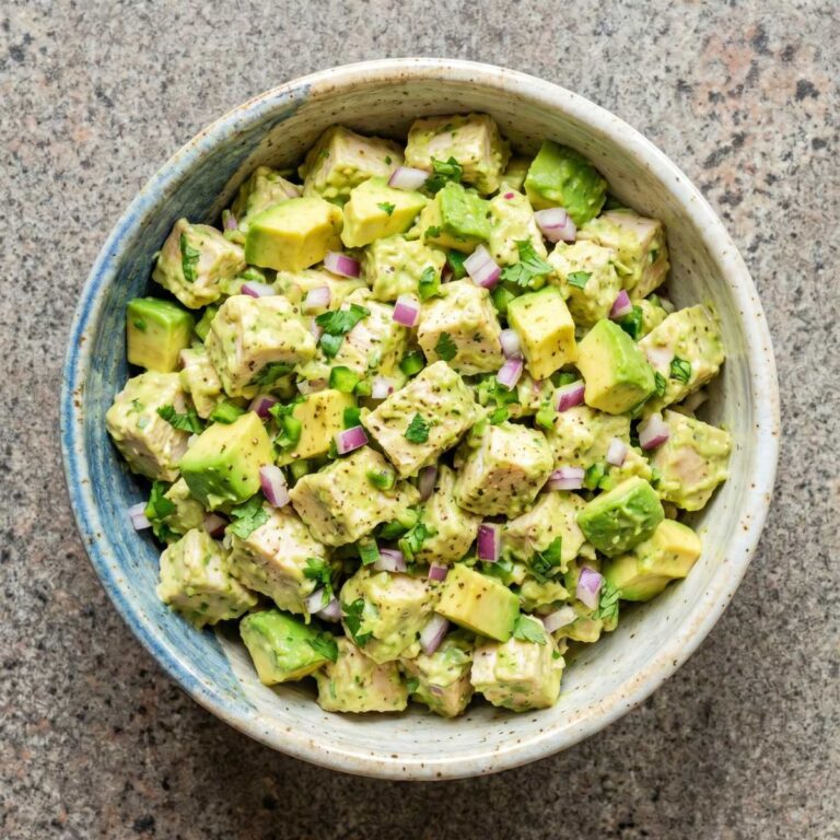 Chicken Salad with Avocado & Lime