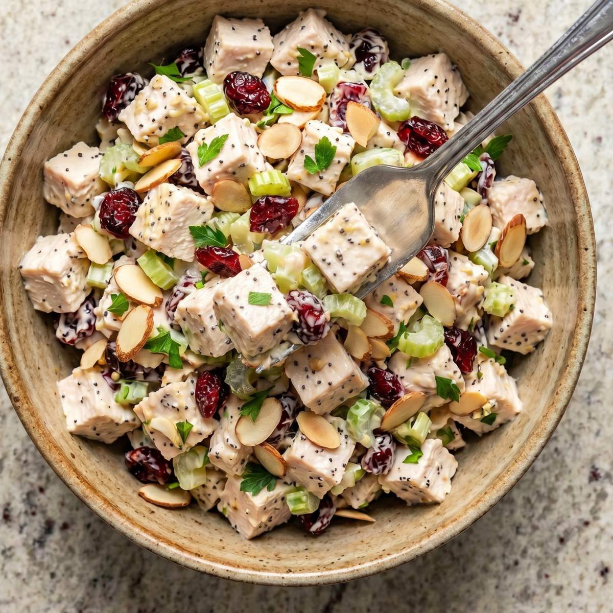 Chicken Salad with Cranberries & Almonds
