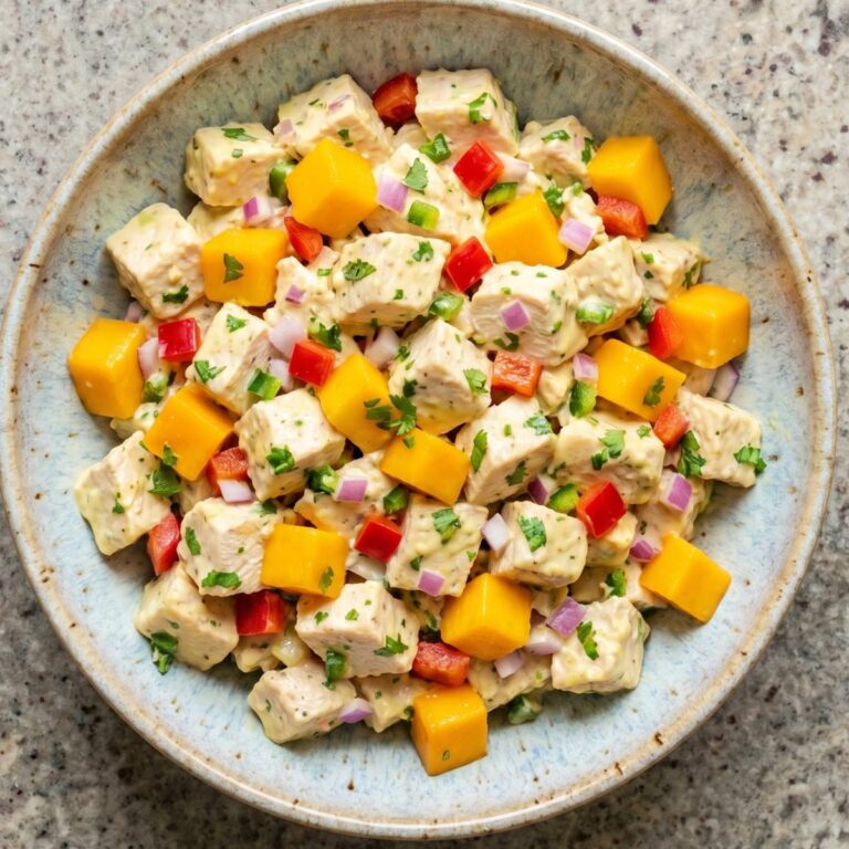 Chicken Salad with Mango & Cilantro Lime