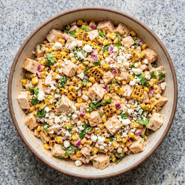 Chicken Salad with Street Corn & Chipotle