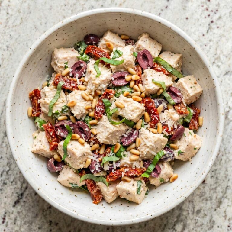 Chicken Salad with Sundried Tomatoes & Basil