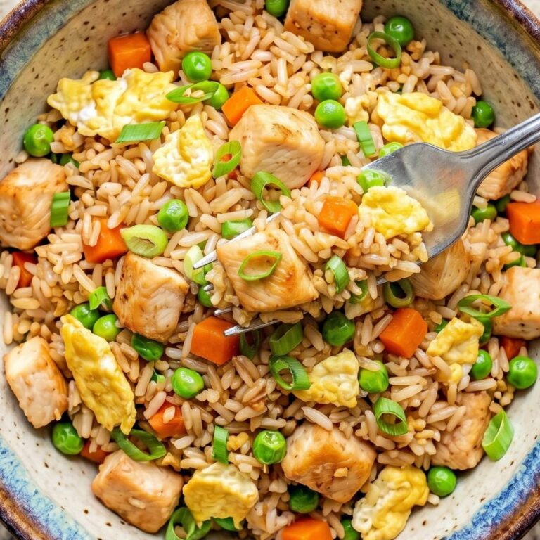 High Protein Chicken Fried Rice