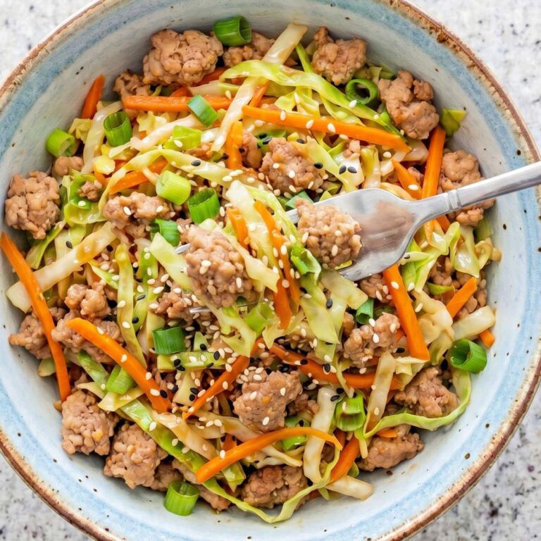 High Protein Egg Roll in a Bowl
