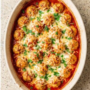 High Protein Turkey Meatballs in Marinara