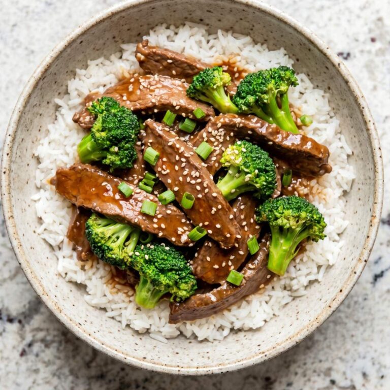Instant Pot Beef & Broccoli