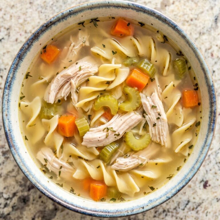 Instant Pot Chicken Noodle Soup