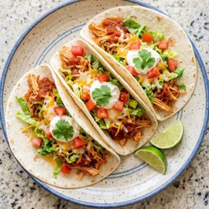 Instant Pot Chicken Tacos