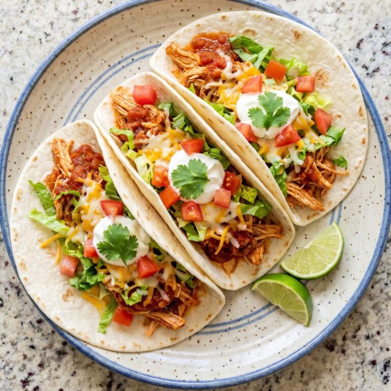 Instant Pot Chicken Tacos