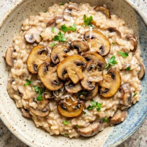 Instant Pot Mushroom Risotto