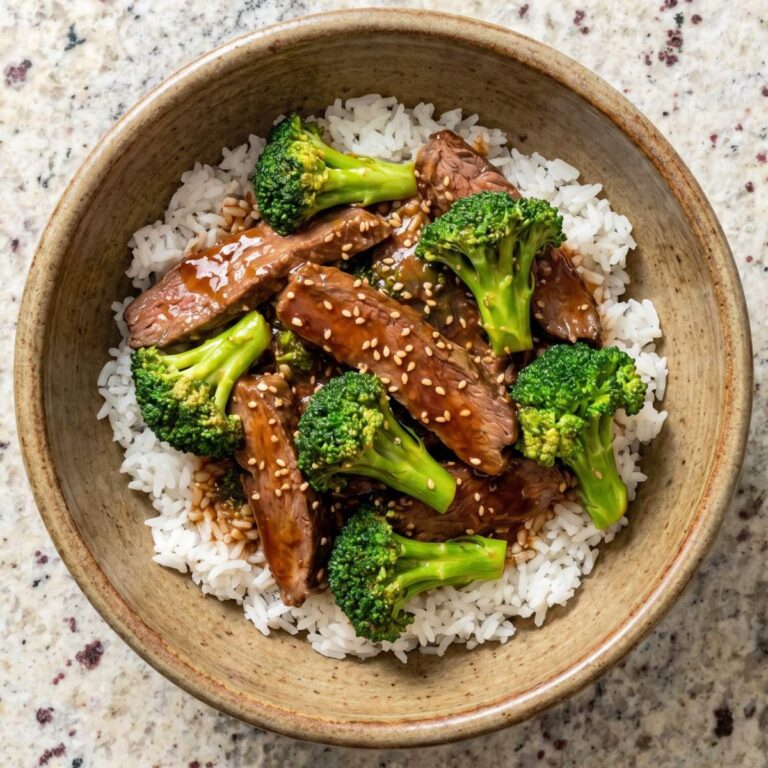 Slow Cooker Beef & Broccoli