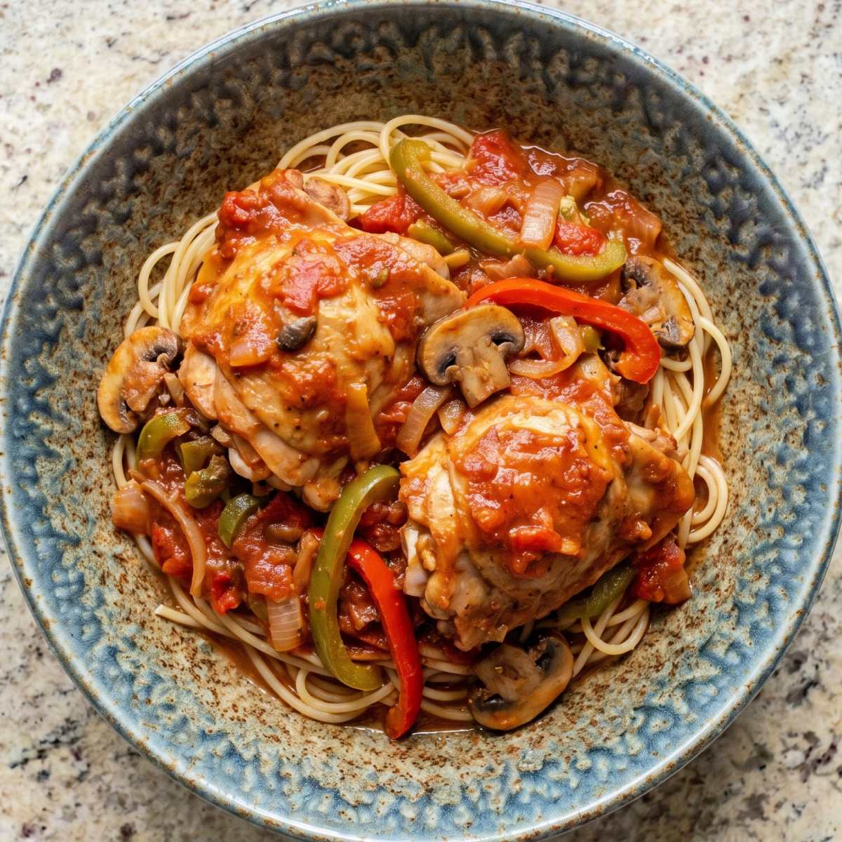 Slow Cooker Chicken Cacciatore