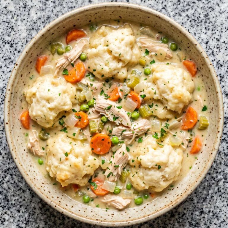 Slow Cooker Chicken & Dumplings