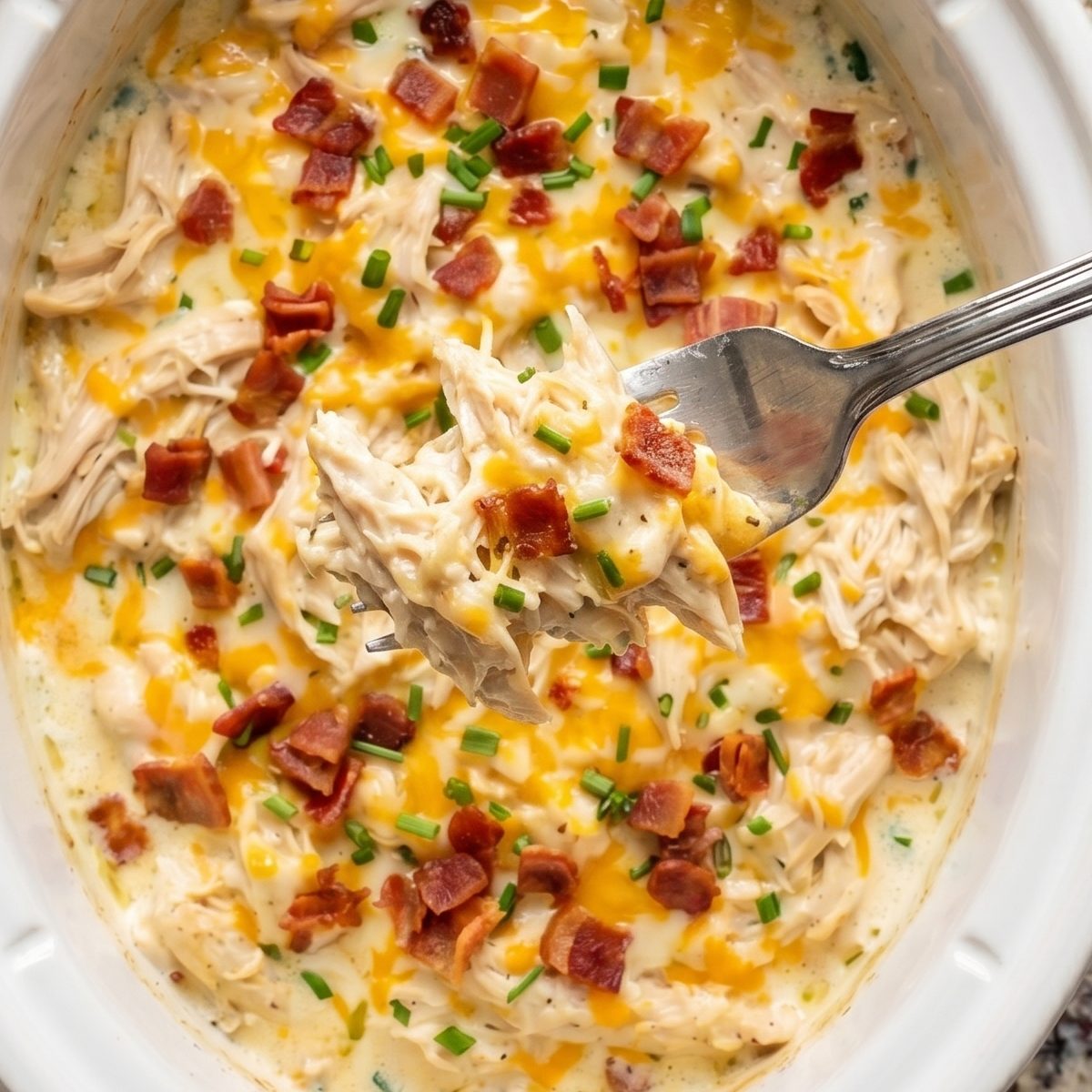 Slow Cooker Creamy Ranch Chicken