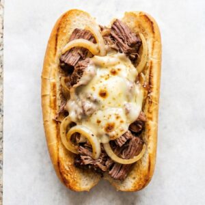 Slow Cooker French Dip Sandwiches