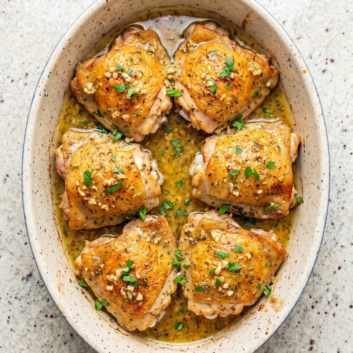 Slow Cooker Lemon Garlic Chicken
