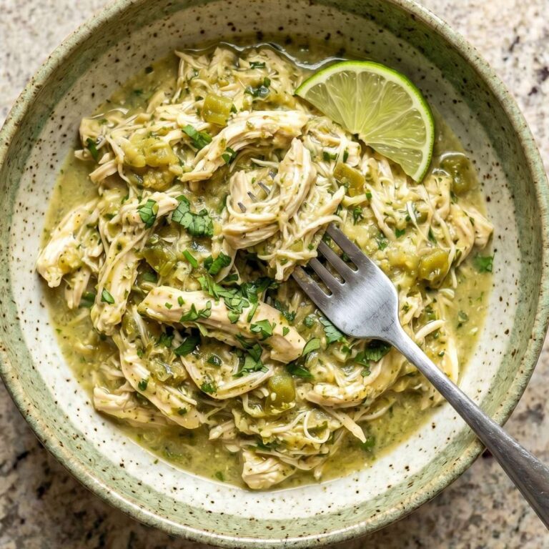 Slow Cooker Salsa Verde Chicken